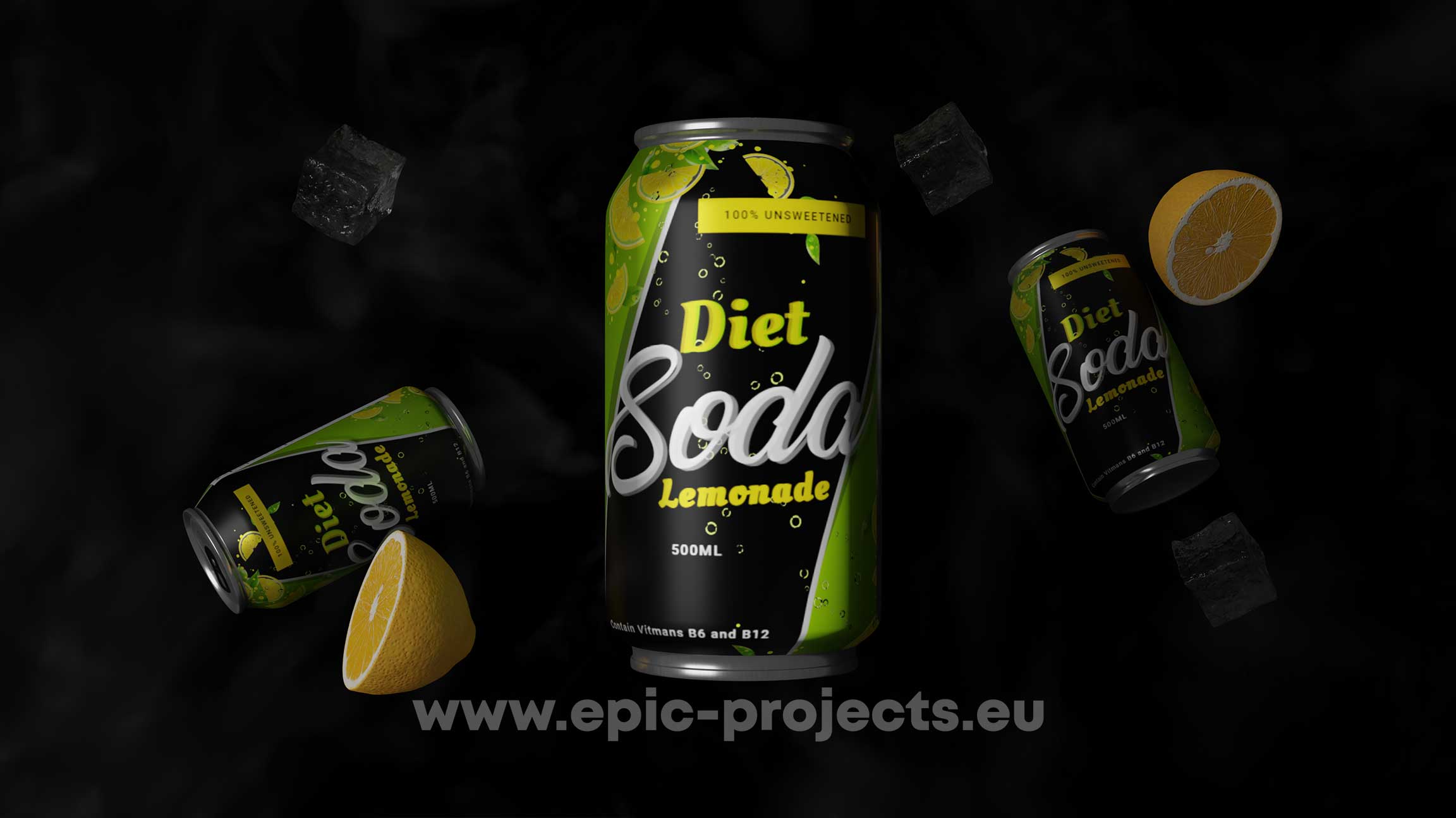 Epic Projects Soda Cans